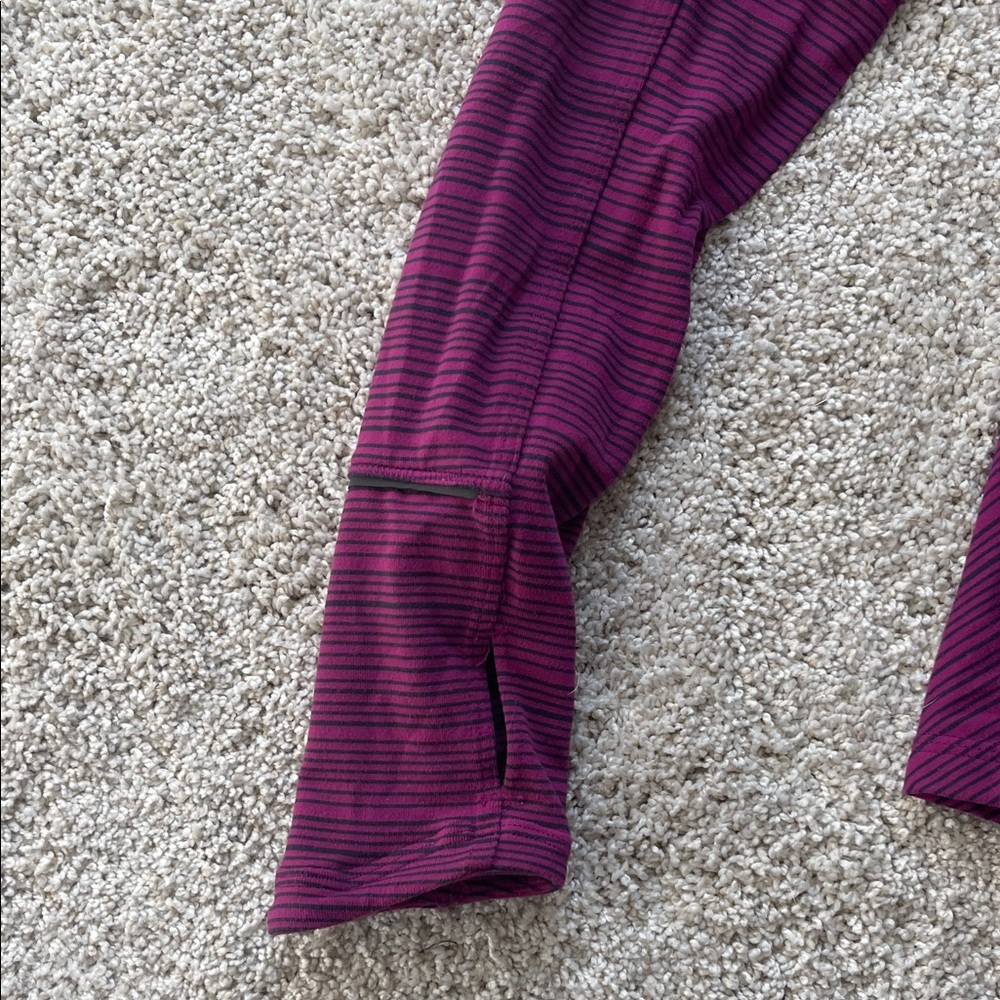 Lululemon purple stripe top size 6 - Picture 6 of 11